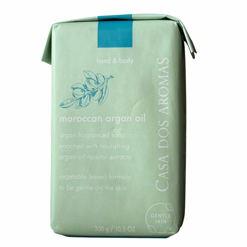 Casa Dos Aromas hand & body Moroccan argan oil bar soap 10.5oz